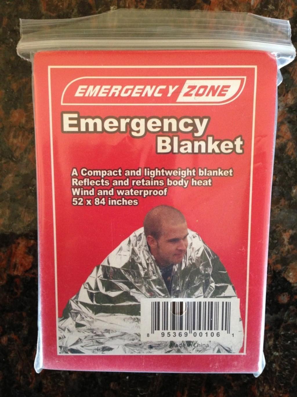 Emergency Zone Emergency Blanket