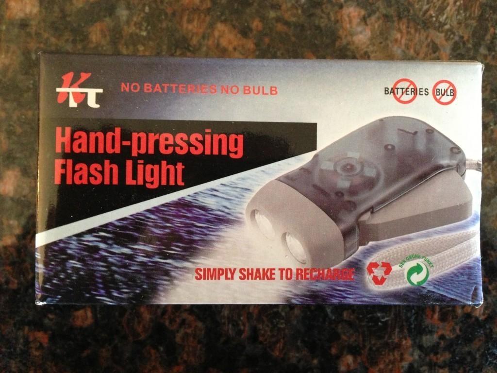 Hand-pressing Flash Light