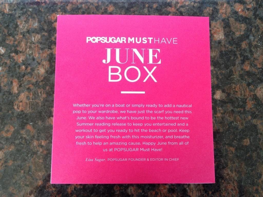 June PopSugar Must Have Box