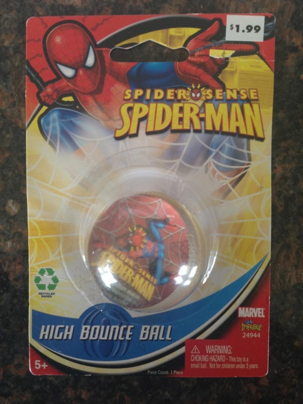 Spiderman Bouncy Ball