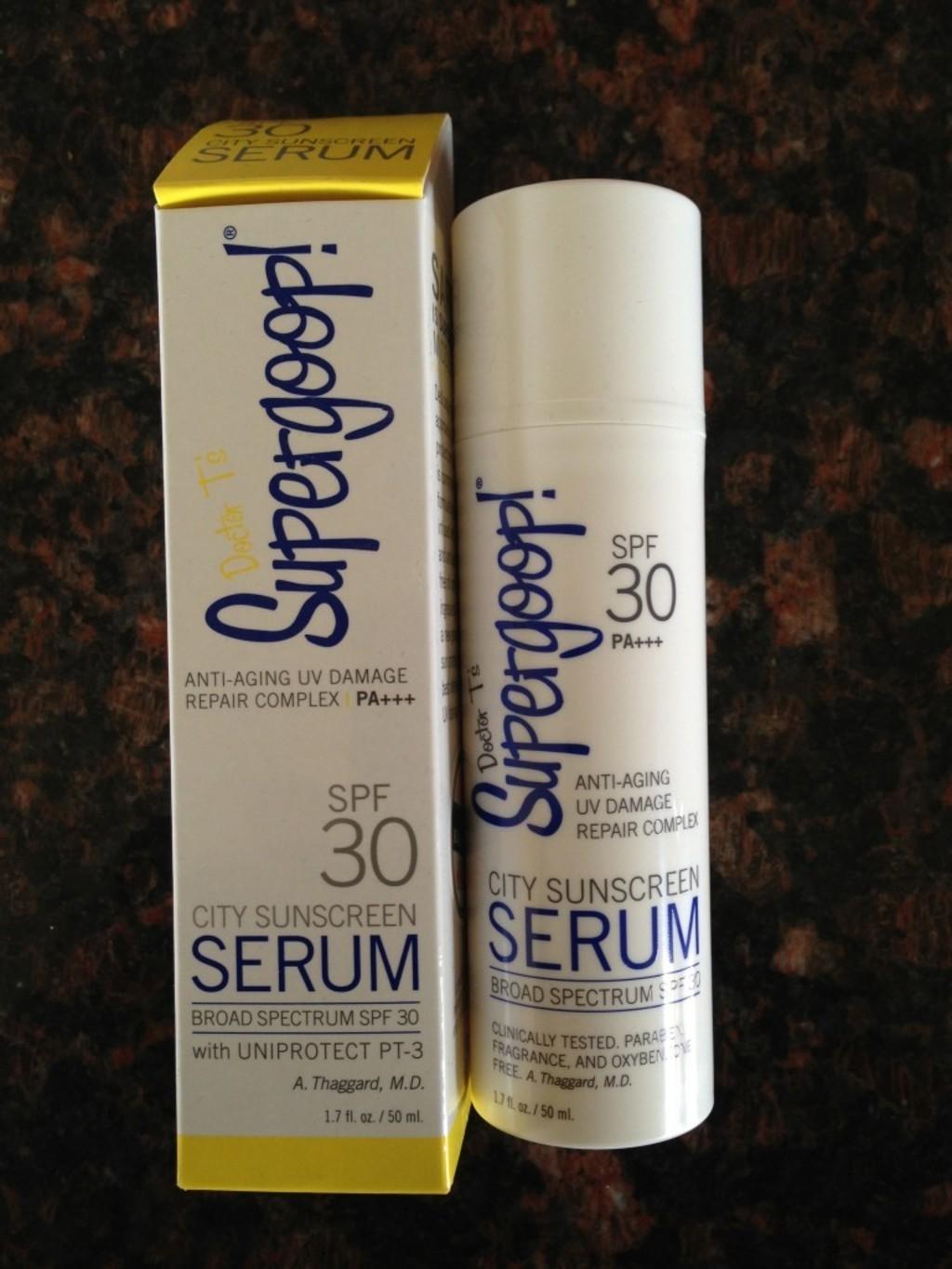 Supergoop SPF 30+ City Sunscreen Serum With Uniprotect PT-3