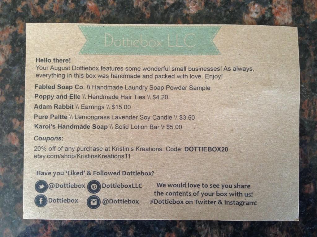 Dottiebox, LLC