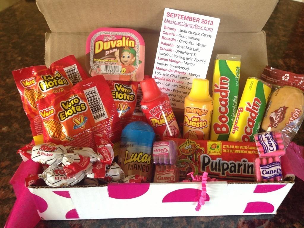 September Mexican Candy Box