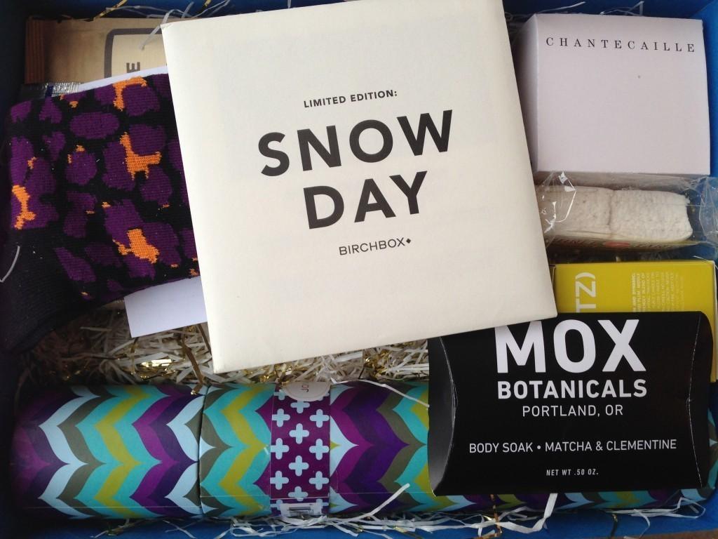 Limited Edition Birchbox Home - Snow Day Box