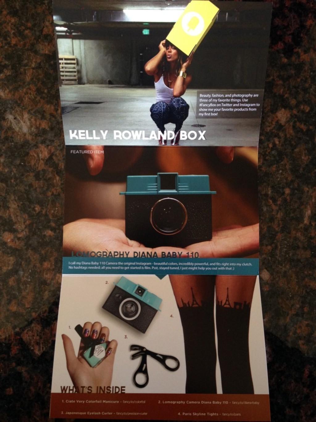 November Kelly Rowland Fancy Box