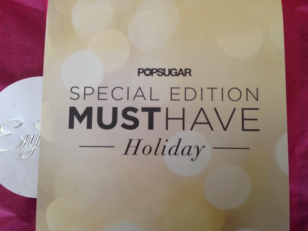 PopSugar Special Edition Must Have Holiday