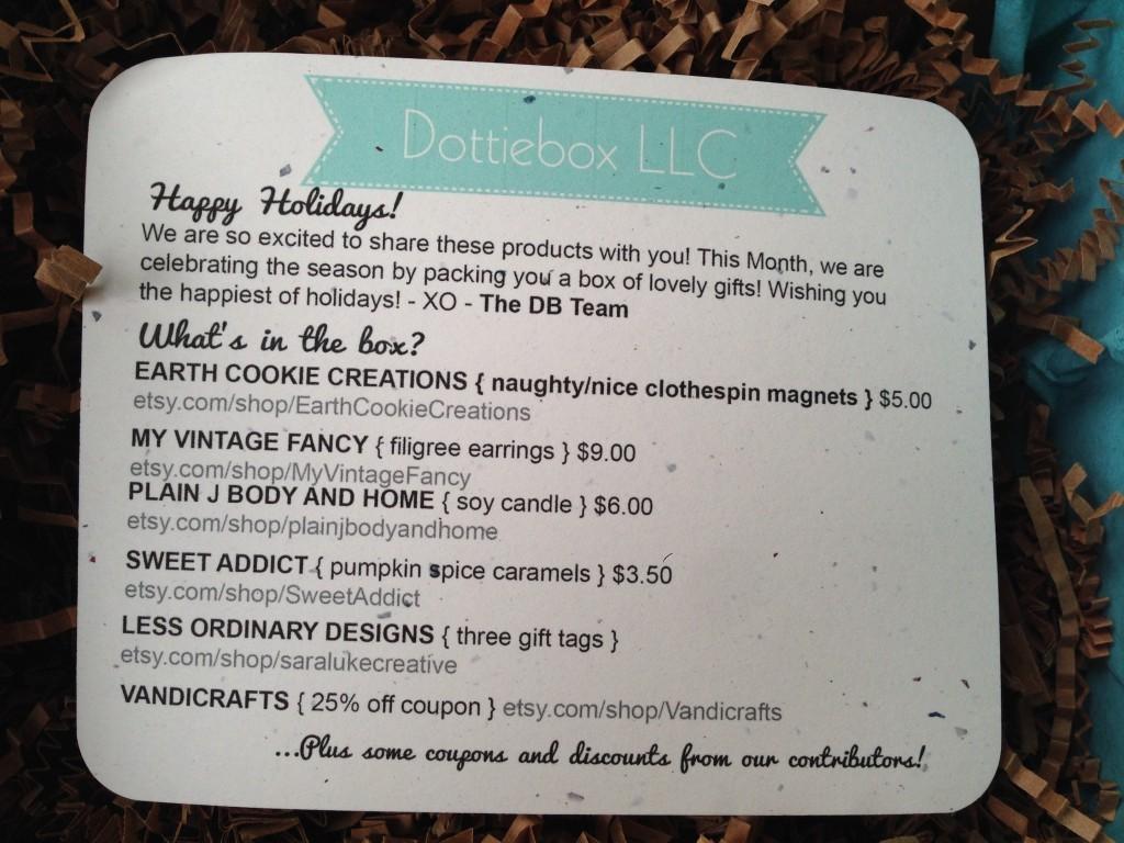 December Dottiebox