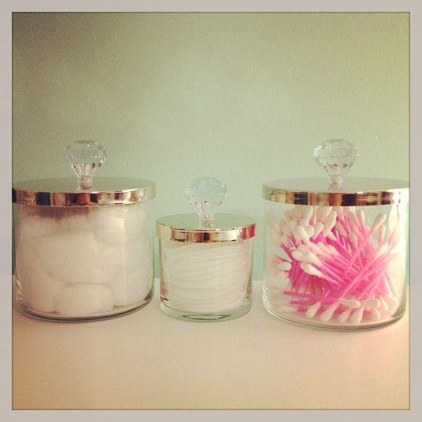 Upcycled Candle Jars