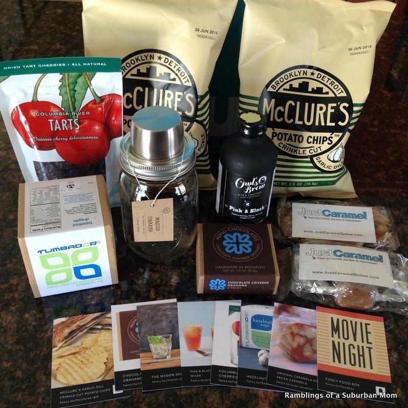March 2014 Fancy Food Box Review