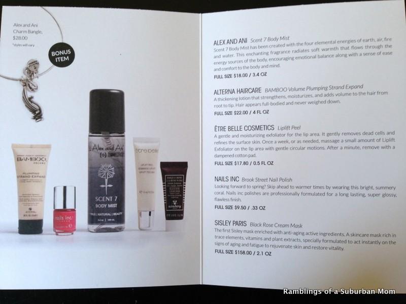 March 2014 GLOSSYBOX