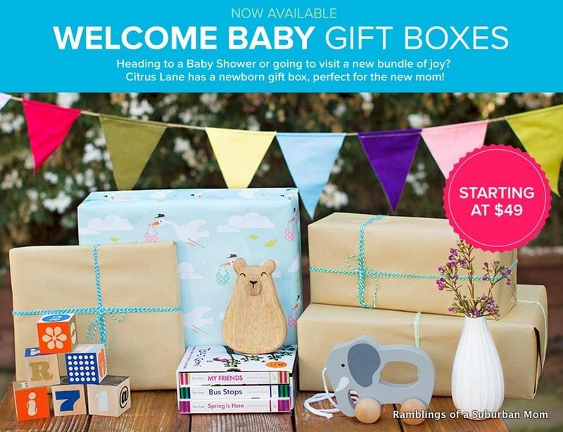 Citrus Lane Welcome Baby Boxes