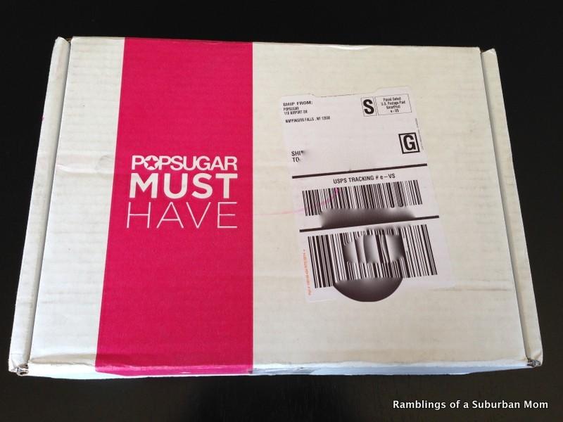 April 2014 PopSugar Must Have Box