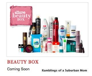 Allure Summer 2014 Beauty Box