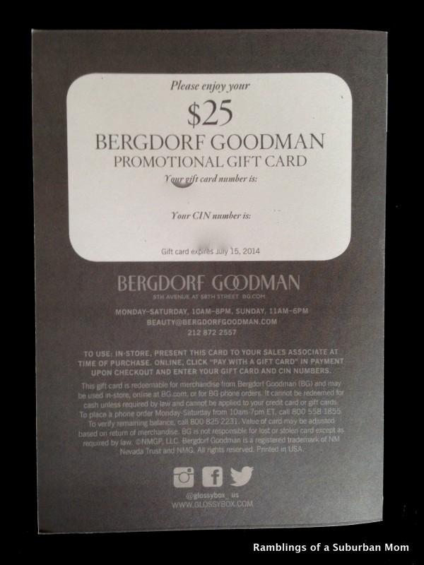 Men's GLOSSYBOX for Bergdorf Goodman