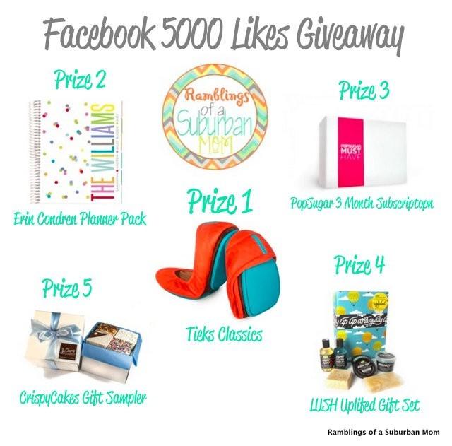 5,000 Facebook Likes Giveaway
