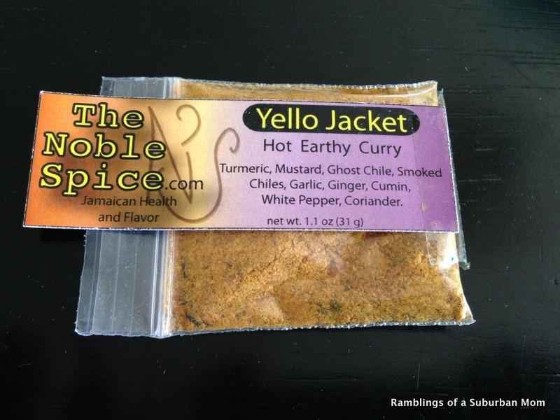 The Noble Spice Yellow jacket - Hot Earthy Curry
