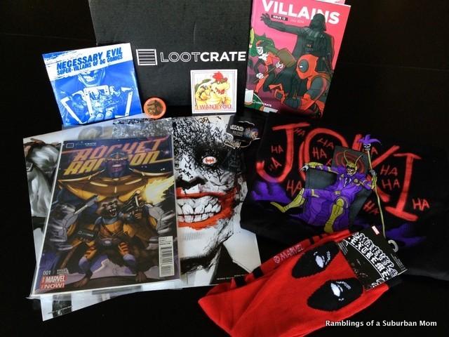 July 2014 Loot Crate