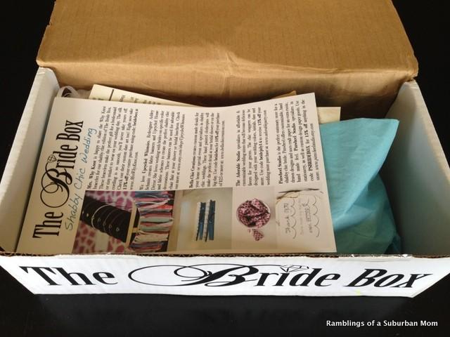 July 2014 The Bride Box