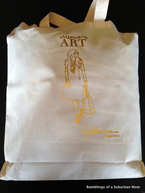 August 2014 Golden Tote
