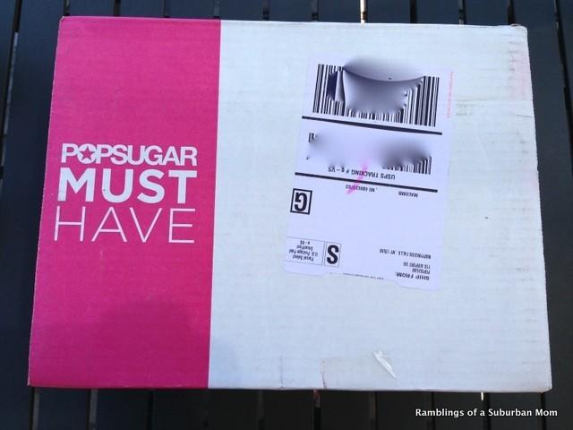 August 2014 PopSugar Must Have Box