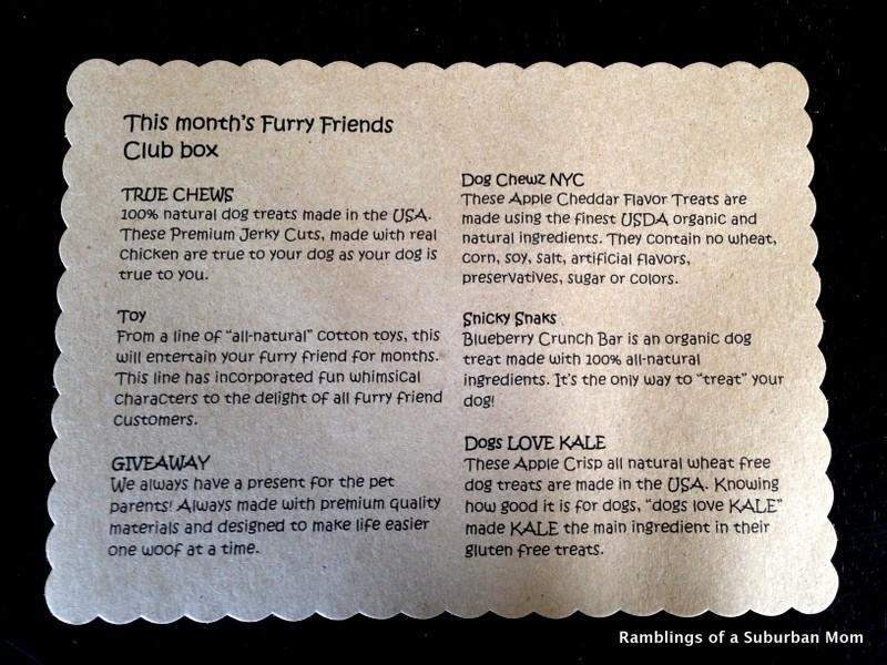 August 2014 Furry Friends Club