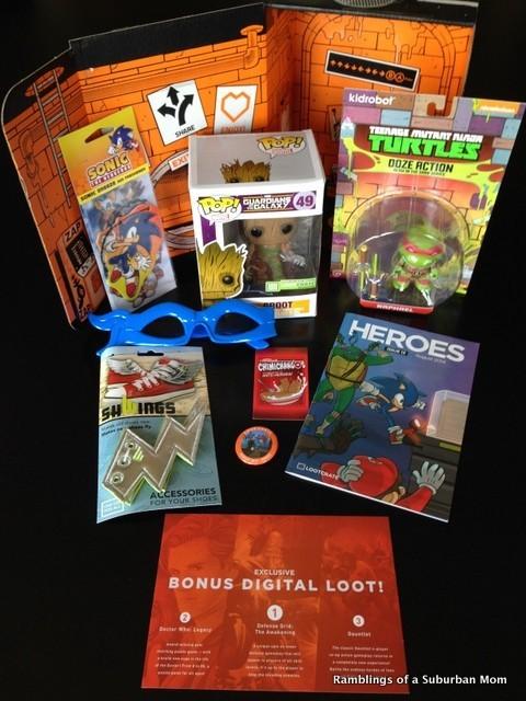 August 2014 Loot Crate