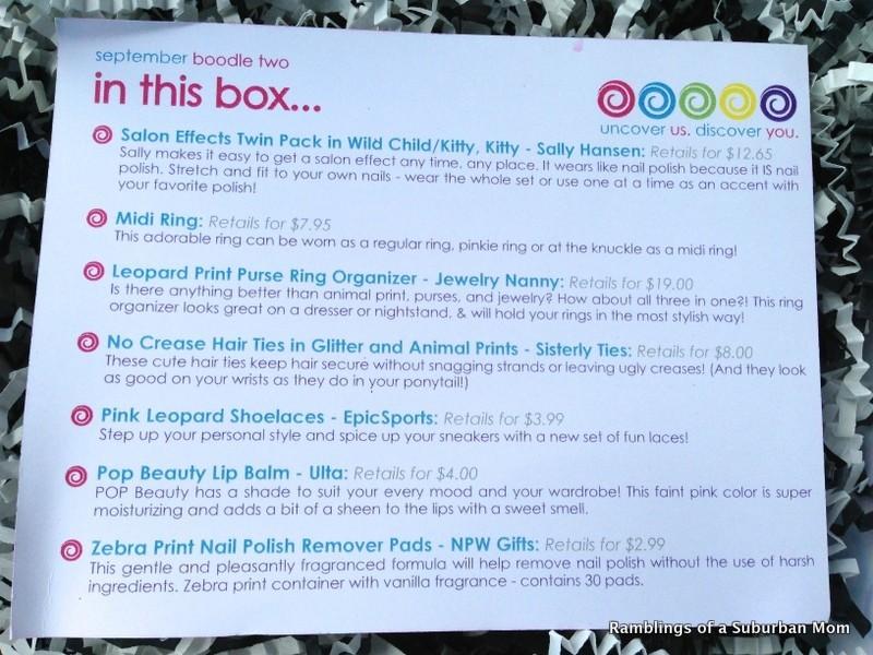 August 2014 The Boodle Box