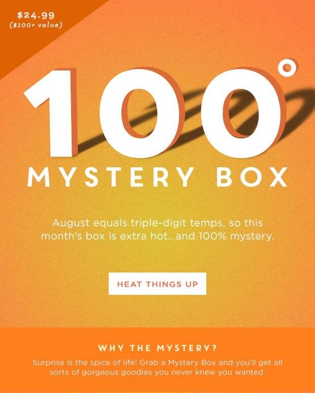 Julep 100 Degrees Mystery Box