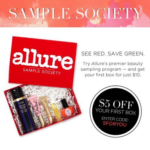 Allure Sample Society Coupon