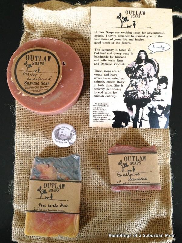 September 2014 Outlaw Soaps The Clean Getaway Box
