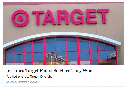 Target Fails