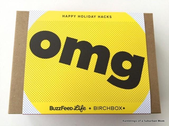 November 2014 Birchbox + BuzzFeed Life Happy Hacks