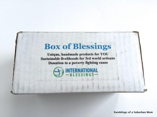 November 2014 Box of Blessings
