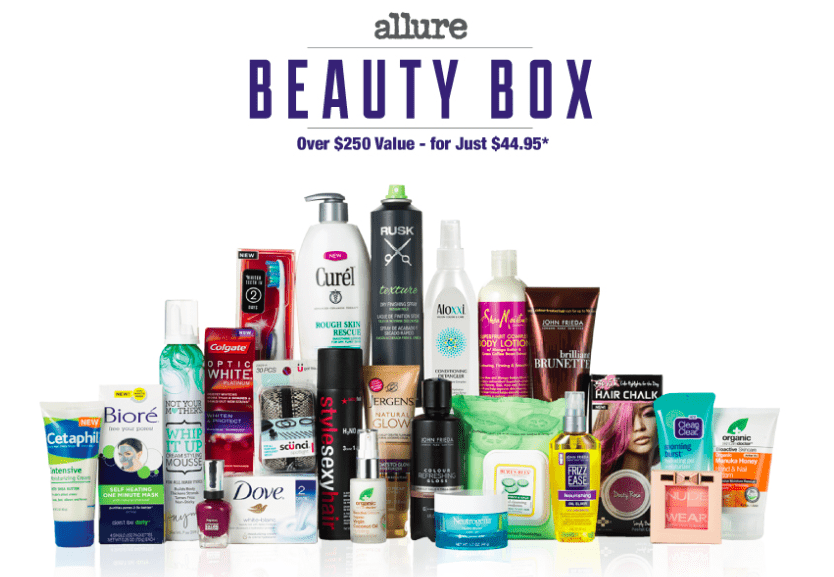 Allure Winter 2014 Beauty Box