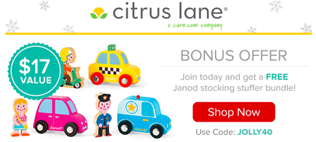 Citrus Lane 40% Off + Free Gift with Purchase